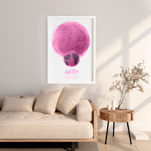 Cargar imagen en el visor de la galería, Mapa Estelar - Acuarela - (Enmarcado) Med/Grande