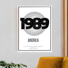 Cargar imagen en el visor de la galería, Mapa Estelar - Año especial - (Enmarcado) Med/Grande