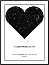 Cargar imagen en el visor de la galería, Mapa Estelar (Enmarcado 45 x 60cm)